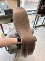 コード 四条河原町駅店(CHORD)&nbsp;京都/河原町/ケアカラー/ブリーチ/ミルクティーベージュ