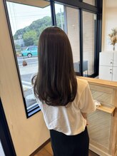 トップヘアー 西古松店(TOP HAIR)&nbsp;艶ブラウン×まとまりロング
