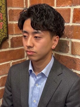 ヒロギンザ 八重洲店(HIRO GINZA) スーツに似合う髪型　メンズパーマ　メンズカット　東京