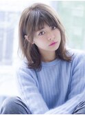 ［air-FUKUOKA　竹石］ 鎖骨ボブ