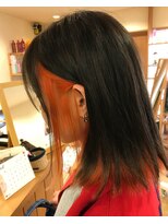 ヘアーコレット(hair Colet)&nbsp;オレンジインナーカラー