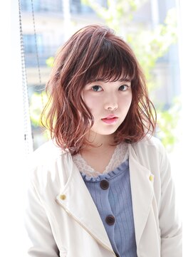 ヘアーガーデン ロココロ 小顔ピンク