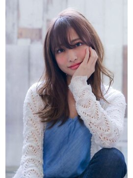 アメリ 新宿(Ameri) Ameri 重めバングロング【新宿】