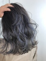 アヴァンス 広島本通店(AVANCE.)&nbsp;ダークグレージュ×ブルーハイライト