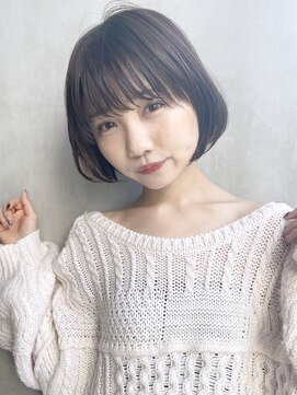 アイティーバイアルバム 八王子店(IT by ALBUM) ナチュラルボブ_イヤリングカラーラベンダーカラー_28304