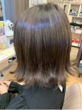 ウェーヴ 浜松小豆餅店(wave) 〈wave小豆餅店〉外ハネモードスタイル♪イヤリングカラー