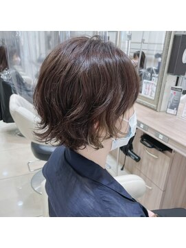 アッシュ 横浜店(Ash) ショートボブ×パーマ