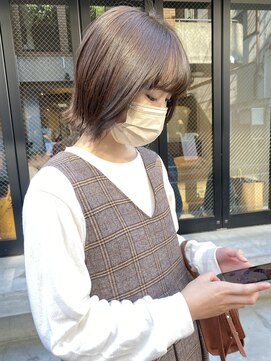 コフィー バイ メルト 吉祥寺(cofy by melt) 【中澤彩乃】アッシュベージュブリーチなしグレージュレイヤー