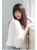 ミディアムストレート