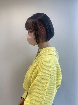 クイントネオリーブ 自由が丘正面口店(quint:neolive) ラベンダーピンクインナーカラー