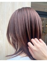 トリート 妙典店(TREAT)&nbsp;オレンジブラウン×レイヤーカット_TREAT妙典