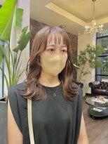 アールトゥーヘアー(art To Hair)&nbsp;ベージュ/レイヤーカット/顔まわりカット