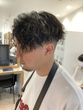 メンズヘアトーキョー(MEN'S HAIR TOKYO) 前下がりバング/ツーブロック/無造作パーマ