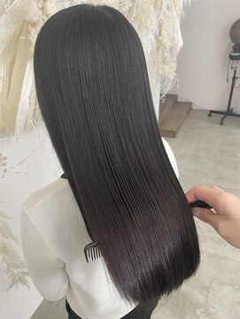 イレス 新札幌店(IRESU) ドレスヘア/ショコラアッシュ/縮毛矯正