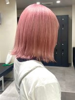 ベレーザ 渋谷(BELEZA)&nbsp;4627ベビーピンク艶髪ハイトーンカラー韓国ヘアホワイトピンク