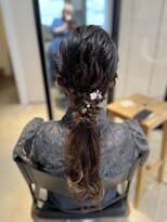 ニカイ(2F)&nbsp;ポニー　アレンジ　ヘアセット