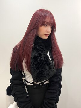 ゼストララ(ZEST Lara) ワインレッド×髪質改善トリートメント【吉祥寺】