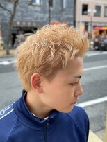 ワールドシップモトマチ(WORLD SHIP MOTOMACHI)&nbsp;金髪スパイキーショート　スパイキーショート