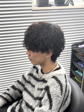 ガオプロデュースバイレボ(gao produced by revo) 【曽我尾真生】ツイストスパイラル/メンズパーマ/ウルフ