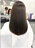 銀座/東銀座/切りっぱなしボブ/エアリーロング/ブラウン