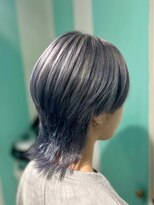 マティーナ ヘアー 池袋(Matina hair)&nbsp;【ウルフ×アッシュグレー】20代30代40代50代