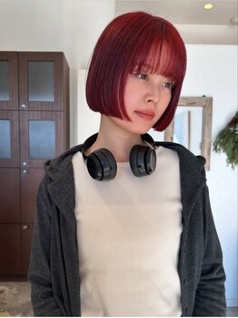 ドレープ(Dreap)の写真/ベースの髪の色味や肌の色味を考えて仕上げるので、一人ひとりにあった"あなただけ"のトレンドカラーに♪