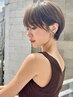 【平日限定クーポン】小顔似合わせカット+天使の艶カラー+クイックTRサービス