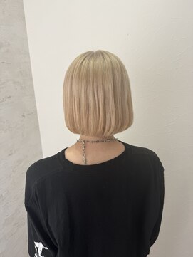 シエル 立川店(CIEL) 【CIEL×久光】ホワイトベージュボブ