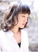 ■うる艶髪マッシュヘアー大人カジュアルM.SLASH自由が丘16-3