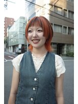 レコ 渋谷(LECO) オレンジ×ブラウン