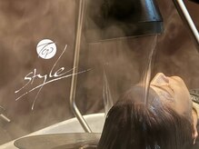 充実したリラクゼーションメニュー頭浸浴/ヘッドスパ/髪質改善