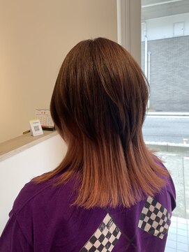 アズールサン 草加西口店(azule-sun) インナーカラー,ピンクカラー,ケアブリーチ【草加】