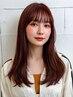 小顔カット＋イルミナカラー＋ナノスチームTR￥16,500→￥8,500