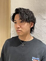 トッカ ヘアアンドトリートメント 仙台店(tocca)&nbsp;【星篤志】波巻きツイストスパイラルマッシュメンズパーマ