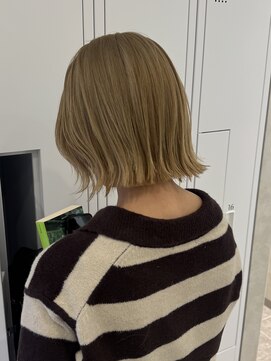 ルシティ(Le City) honey beige 【ダブルカラー/ブリーチ/髪質改善/エクステ】