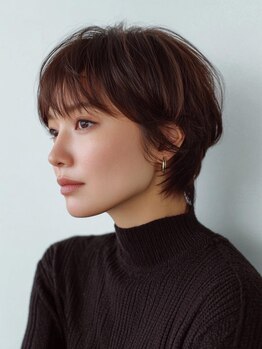 骨格×髪質診断で叶える垢抜けショート[茅ヶ崎/髪質改善/縮毛矯正/白髪染め/オーガニック/レイヤーカット]