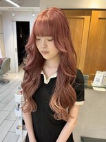 テトラ バイ ネオリーブ 横浜西口店(tetra by neolive)&nbsp;ピンクベージュ　暖色　ハイトーンロング　ブリーチ　横浜★