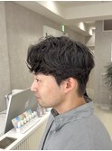 シャドウパーマ/メンズカット/ラフカール/メンズパーマ