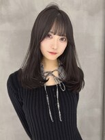 ロンド ジュルード 名古屋(Lond jeloud)&nbsp;プルっとまとまる韓国風ミディアムヘア