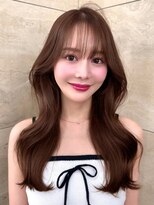 ロンドホットリップ 立川(Lond hot lip)&nbsp;☆バタフライカット/ココアブラウン/立川レイヤー/韓国ヘア