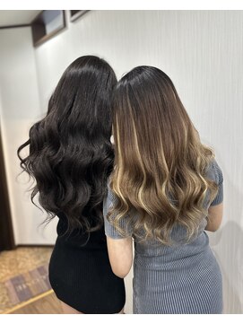 フロレゾンヘアデザインエクステ(floraison hair design exte) puru puru hair set
