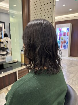 アピッシュ ギンザ(apish ginza) ボブパーマコテ巻き風パーマプードルパーマレイヤーカット