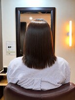 テュセ ヘアー 京都(Tu sais hair kyoto) 【縮毛矯正】乾かすだけ地毛風ストレートミディ