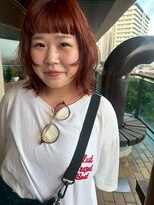 フィルム(FiLMs)&nbsp;透明感ブラウン/ミディアムレイヤー/顔まわりカット