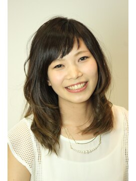 ヘアサロン ハレ(HAIR SALON HARE) 眉上バングと軽めのグラデーションカラー★