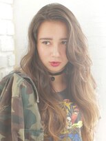 クレル(Creelu)&nbsp;センターパートジェンダーレス　フェザーロング　エレガンス