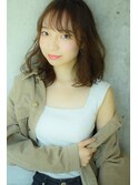 【STORIA品川】シースールバングル　ボブレイヤースタイル