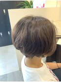 首元すっきりボブ