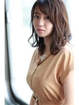 ラファンジュ ヘアー(Rohange hair) 【Rohange】光色ベージュのヌーディミディ#ボブルフ