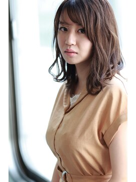 ラファンジュ ヘアー(Rohange hair) 【Rohange】光色ベージュのヌーディミディ#ボブルフ